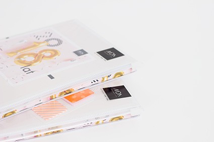 Materiały Zip Cover z nadrukowanymi brzegami